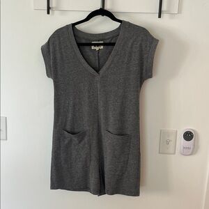 Madewell Short Sleeve Jumpsuit athleisure comfy loungewear